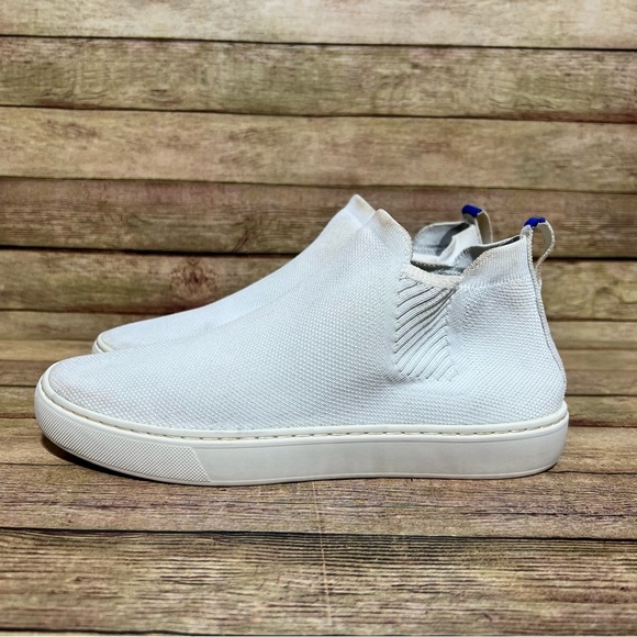 Rothy's Shoes - Rothy’s White Chelsea High Top Sneakers
